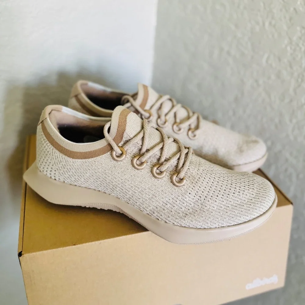 Allbirds Men's‎ Tree Dasher 2 Sneaker, Rugged Beige, ComfortSize 12.5, NWT